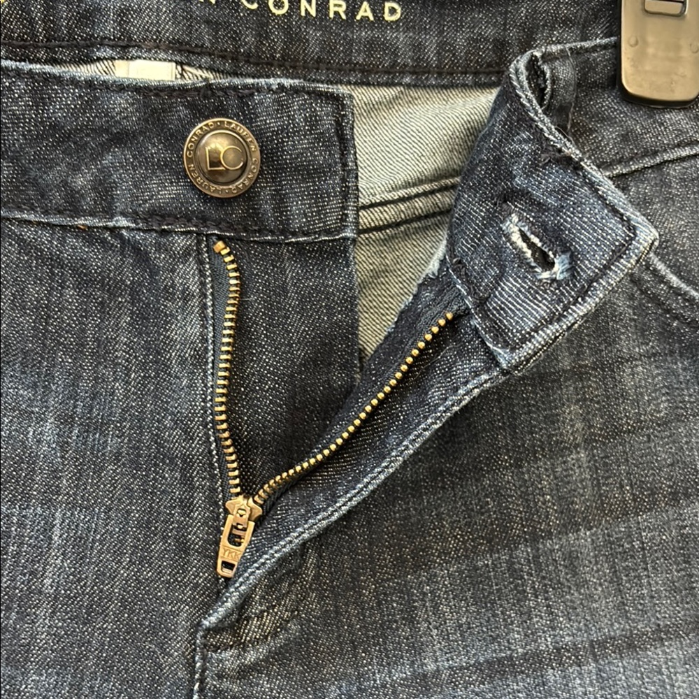 LC Lauren Conrad Dark Indigo Denim Shorts - Picture 5 of 8